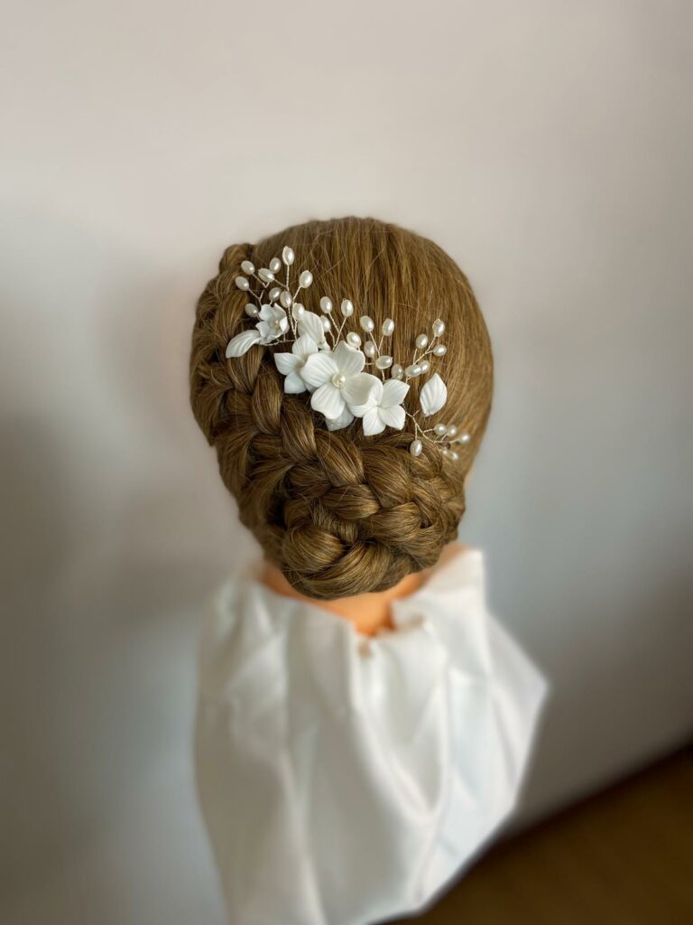 chignon bas de coter