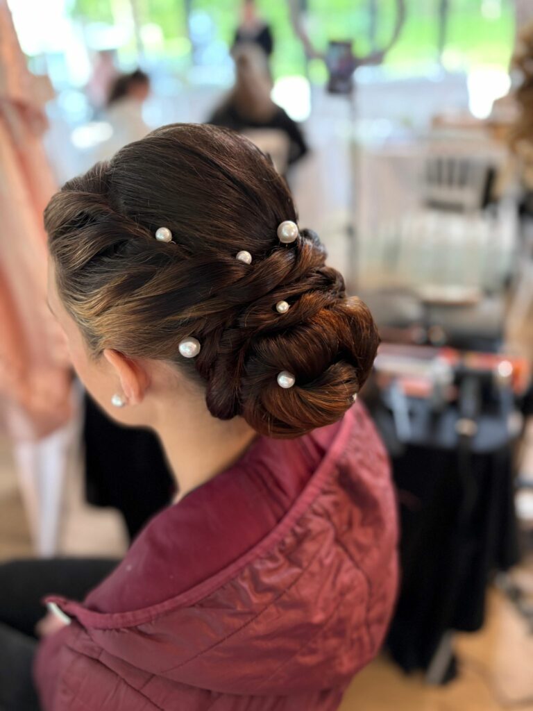 chignon as torsade