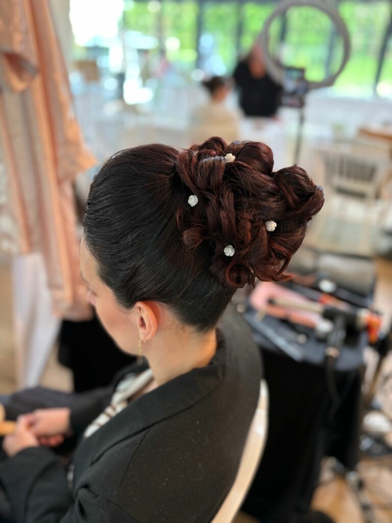 chignon haut vumole