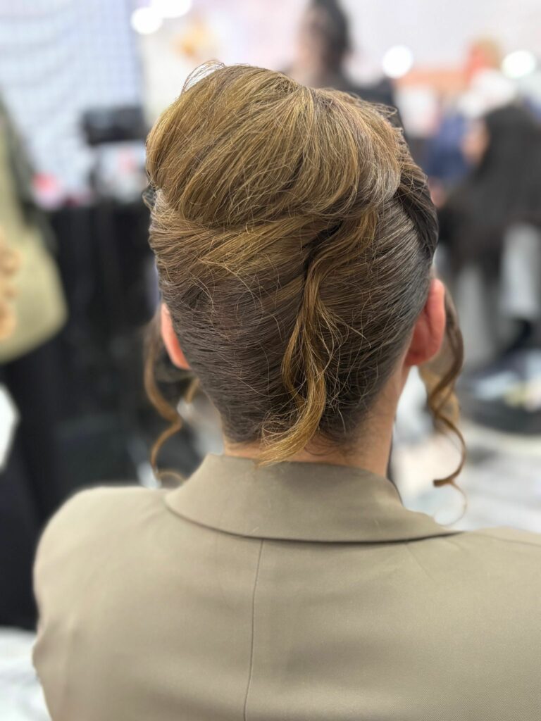 manel chignon banane