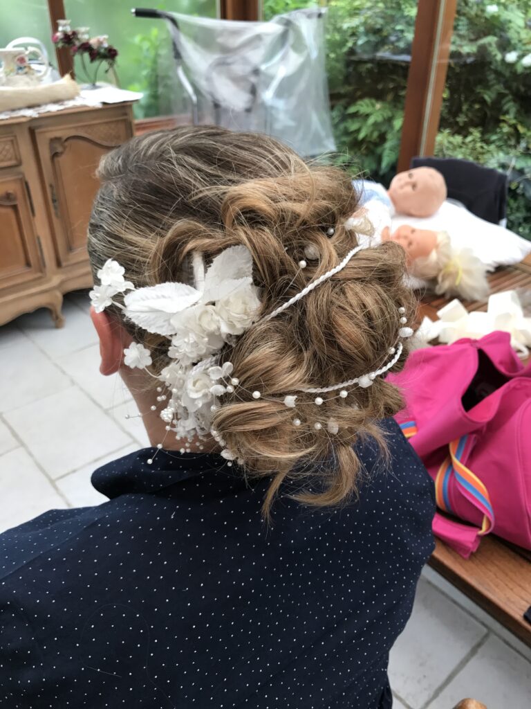 coiffure mariée