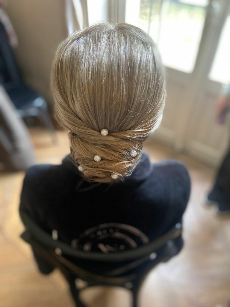 chignon bas mariéz