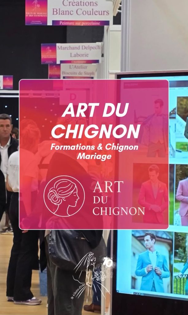 annonce de art du chignon au salon du mariage a coulommiers 236/27 septembre 2026